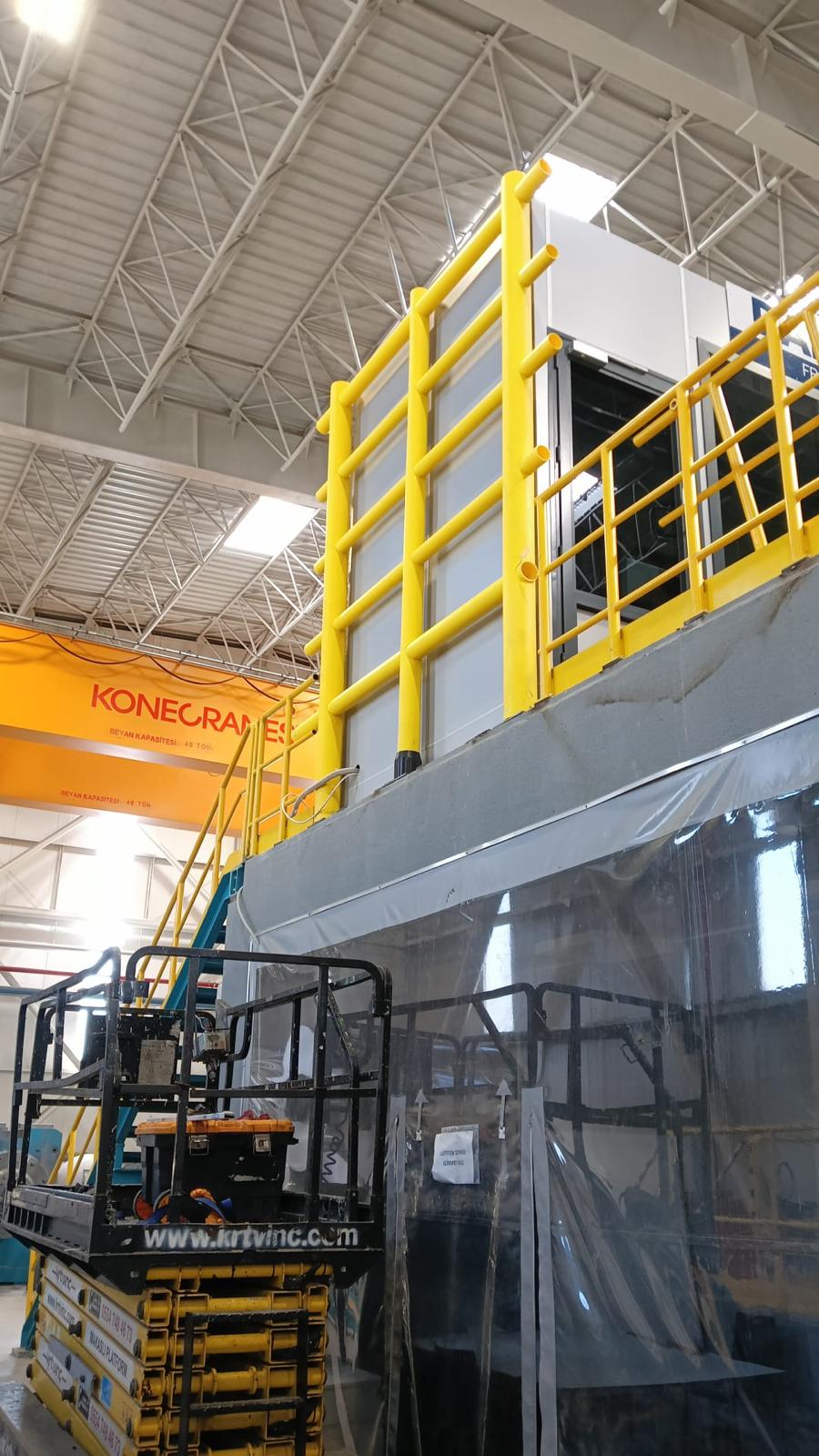 Tekerlekli Güvenlik Bariyeri